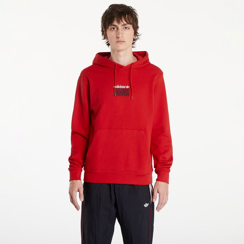 Суитчър adidas Originals Graphic Hoodie Better Scarlet Червено | IZ4835