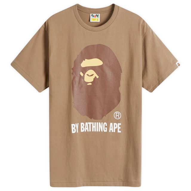 A Bathing Ape Men's By T-Shirt in Brown, Size Large | END. Clothing