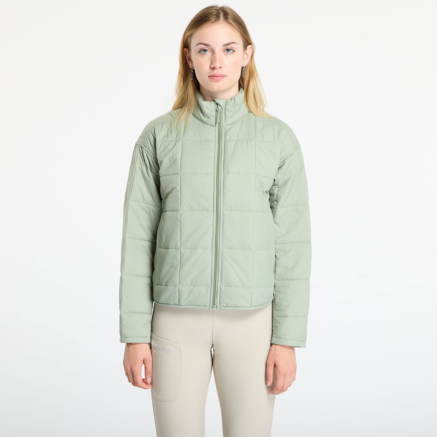 Пухо яке Columbia Sienna Hill™ Quilted Jacket Зелено | 2116671348, 0