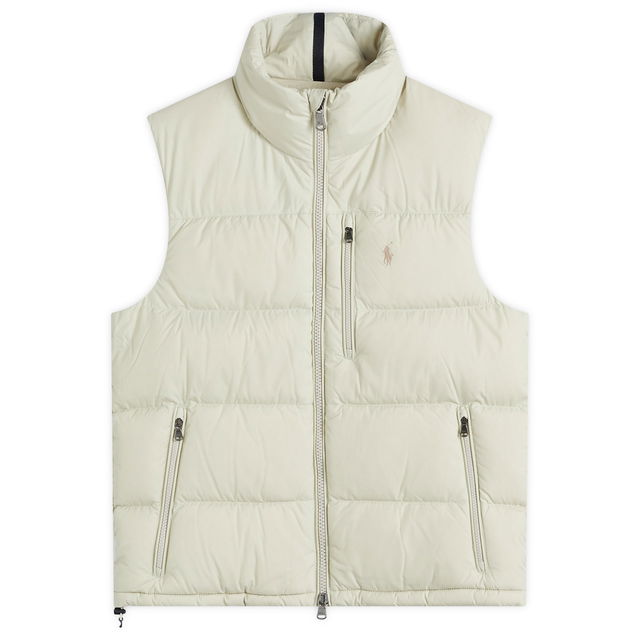 Down Vest Basic Sand