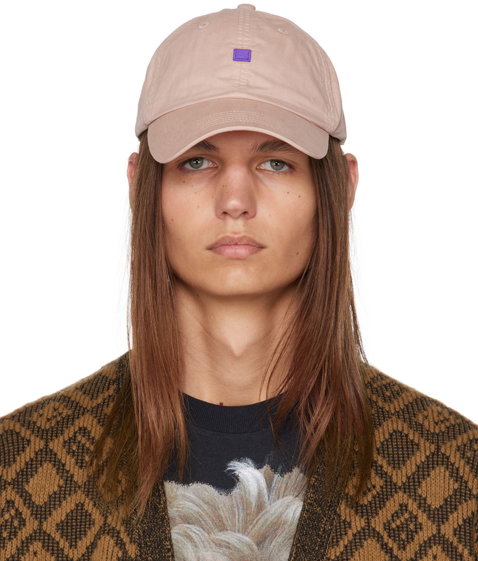 Шапка с козирка Acne Studios Micro Patch Cap Бежово | C40272-, 0