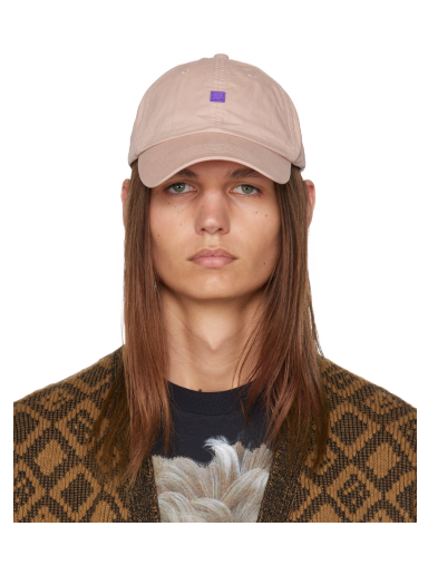 Шапка с козирка Acne Studios Micro Patch Cap Бежово | C40272-