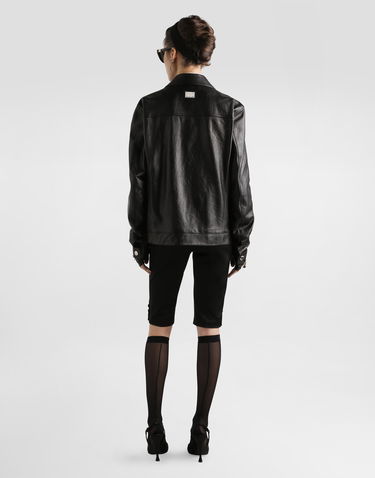 Риза Dolce & Gabbana Ribbon Bow Embellished Silk Shirt Бяло | F5S82TFU1AUW0800, 2