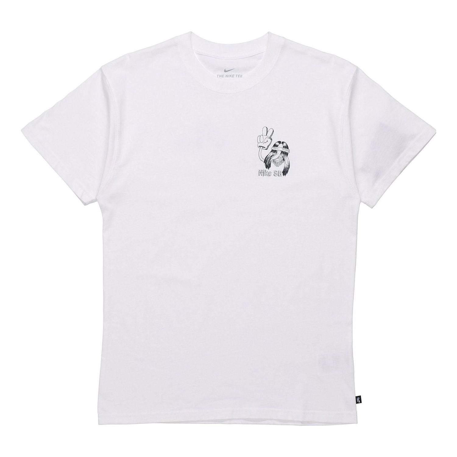 Тениска Nike SB SB T-Shirt Бяло | CW1465-100, 0