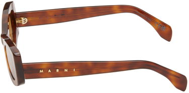 Слънчеви очила Marni Marni Nyama Sunglasses Кафяво | F7X, 2