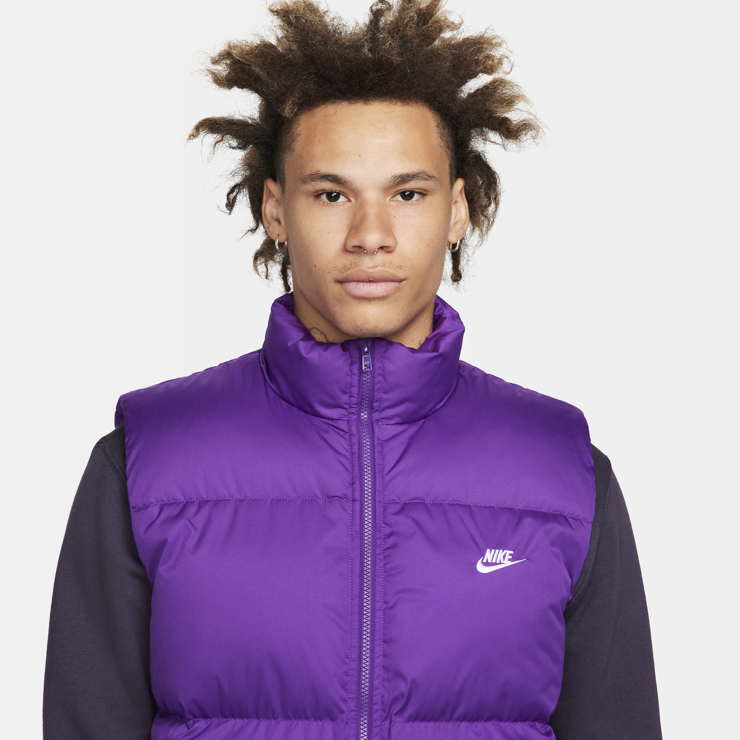 Жилетка Nike Sportswear Club PrimaLoft® Water-Repellent Puffer Vest Лилаво | FB7373-507, 1