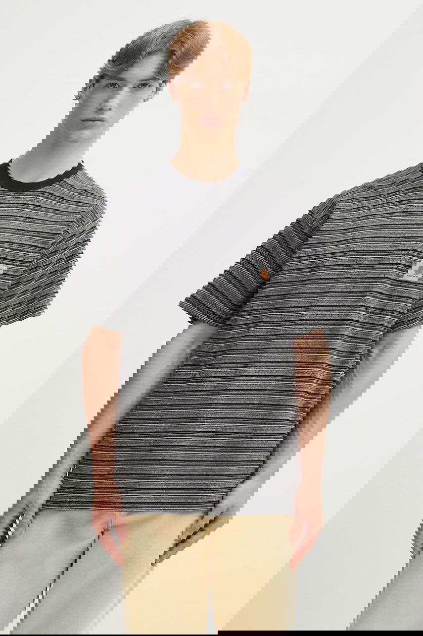 Тениска Carhartt WIP Short Sleeve Gellar Pocket T-Shirt Многоцветен | I035141.30HXX, 0