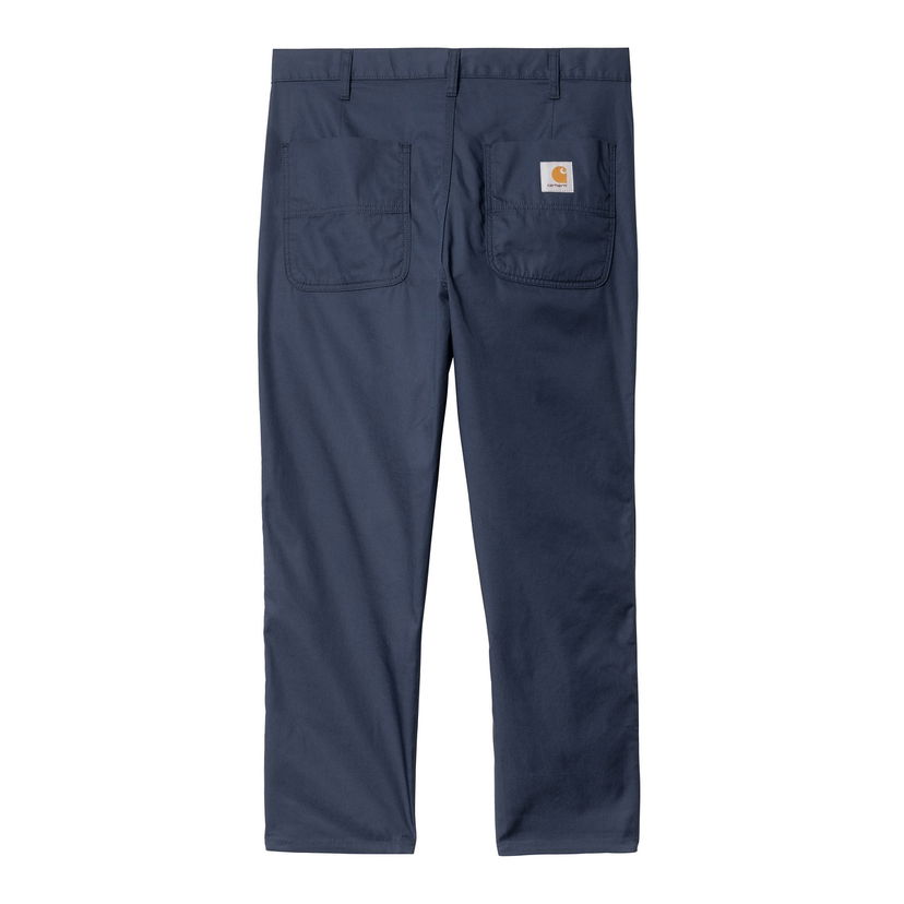 Панталони Carhartt WIP Abbott Pant Тъмно синьо | I033126_01_02