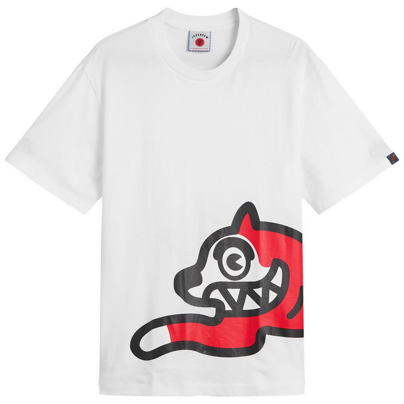 Тениска BBC IceCream Jumbo Running Dog Graphic Tee, Size Large Бяло | IC24235-WHT