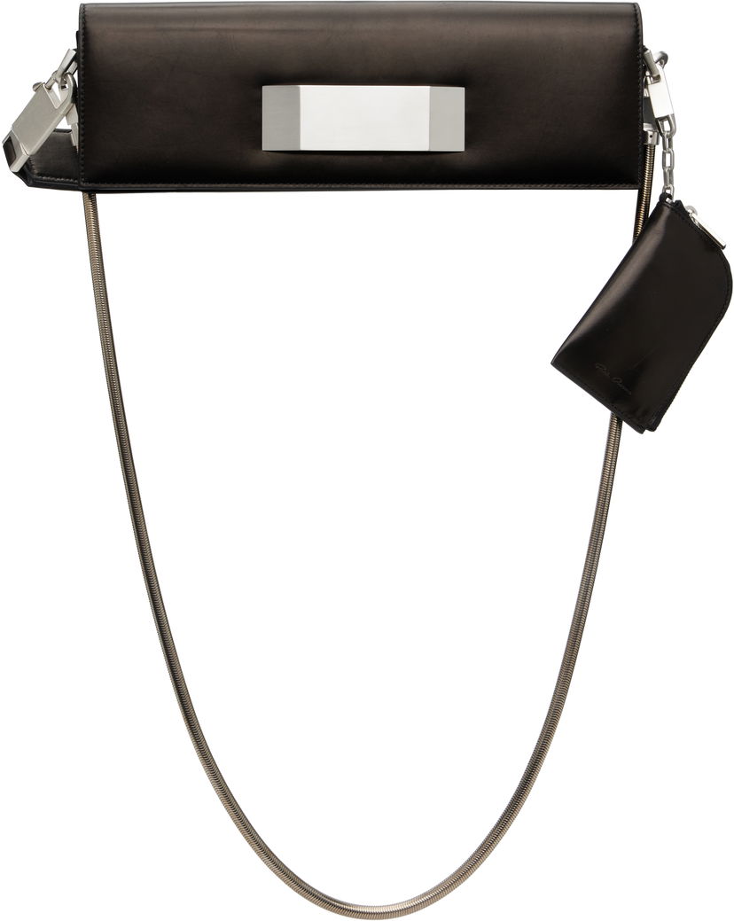 Дамска чанта Rick Owens Rick Owens Griffin Baguette Bag Черно | RA02E0742 LCAWEH