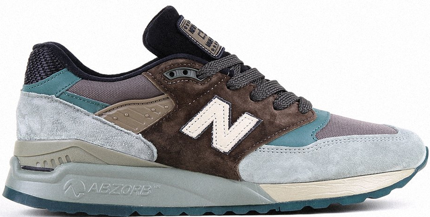 Кецове и обувки New Balance 998 "Brown Teal" Кафяво | M998AWA, 0