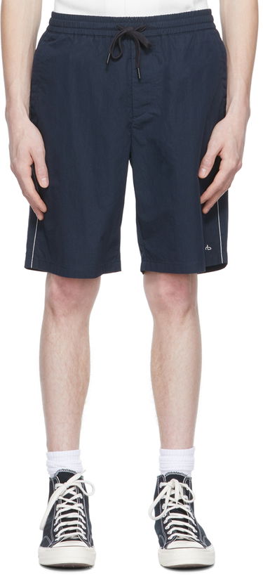 Къси панталони rag & bone Rag & Bone Cotton Shorts Тъмно синьо | MBW22P924355ML, 0
