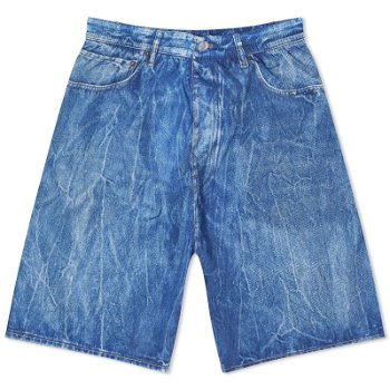 Balenciaga Denim Look Technical Fabric Swim Shorts 771233-TQVC1-4108