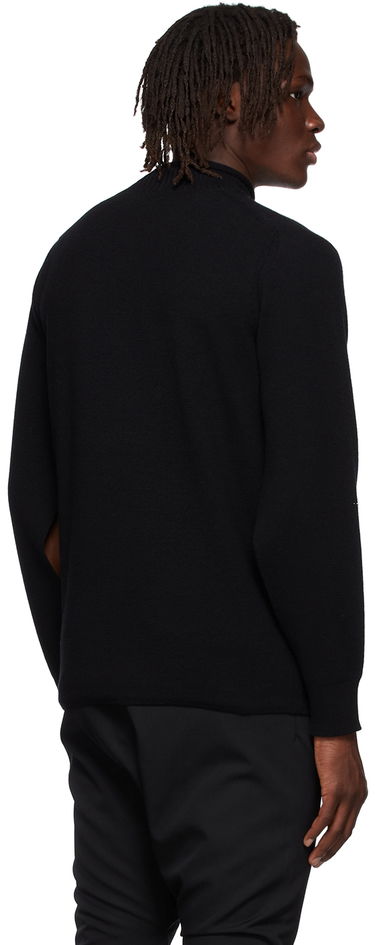 Пуловер We11done Cashmere Star Embroidered Turtleneck Sweater Черно | WD-KT1-22-646-U-BK, 2