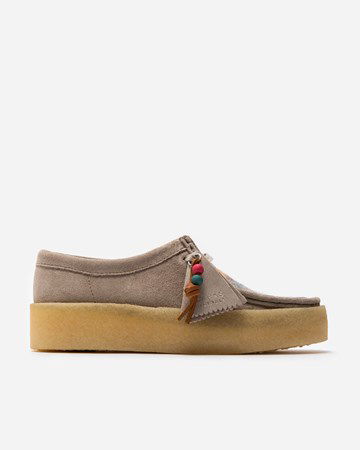 Кецове и обувки Clarks Wallabee Cup Сиво | 26168575, 0
