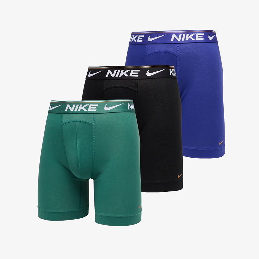 Боксерки Nike Dr-FIT Boxer Brief Long 3-Pack Черно | 0000KE1263-F6G