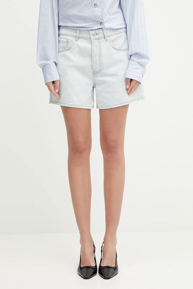 Anine Bing Dalton High Waist Shorts