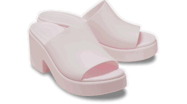Кецове и обувки Crocs Brooklyn Frosted Heel Sandals Розово | 210981-6ZW, 1