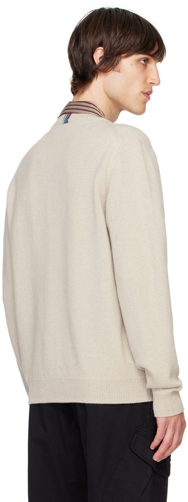 Пуловер Paul Smith PS Paul Smith Merino Wool Cardigan Бежово | M2R-535X-L21935-08, 2