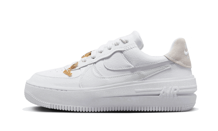 Кецове и обувки Nike Air Force 1 Platform Бяло | FB8473-100, 0