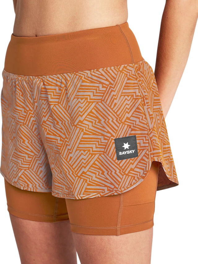 Reflective Pace 2 in 1 Shorts 3"