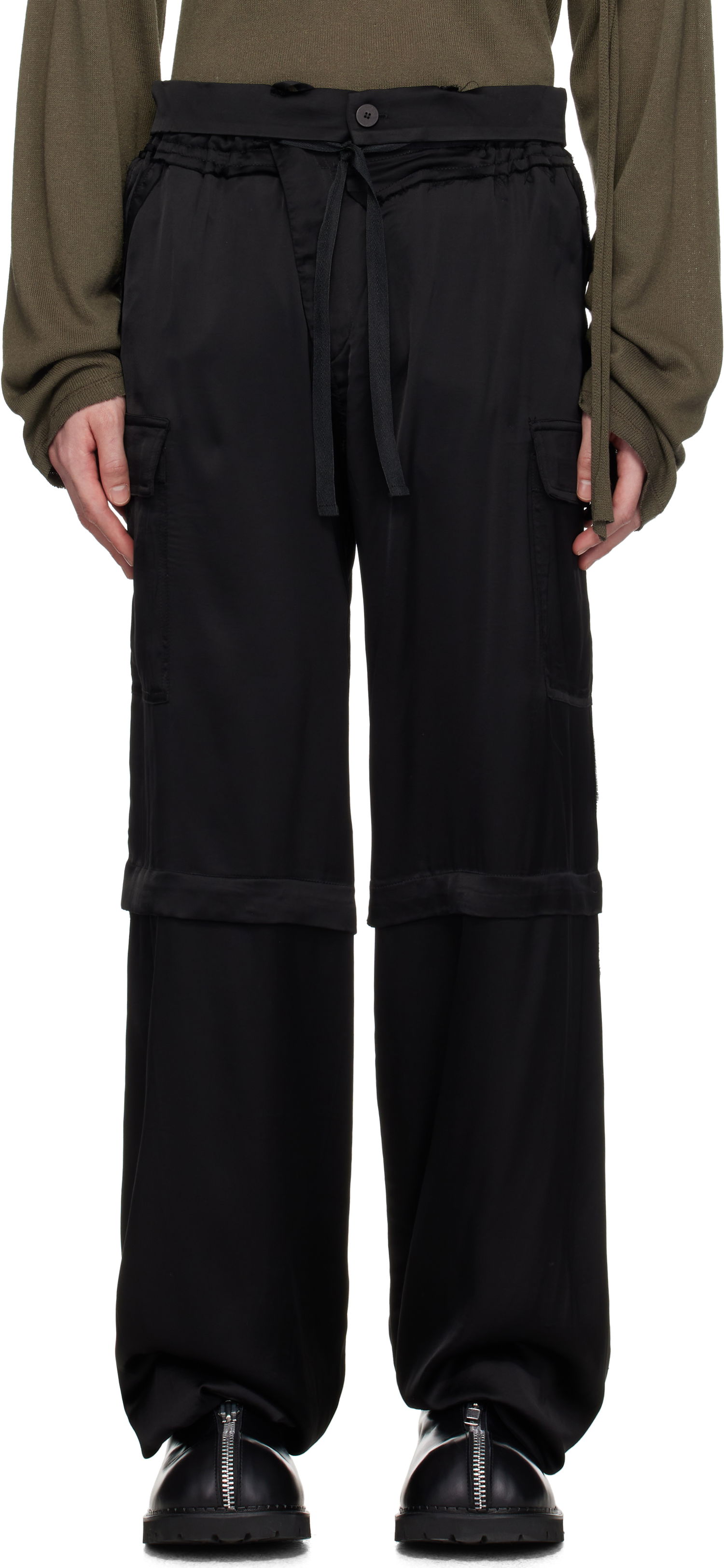 Карго панталони Ottolinger Ottolinger Baggy Cargo Pants Черно | 111-200111-01, 0
