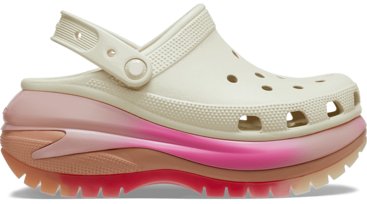 Кецове и обувки Crocs Classic Mega Crush Clogs Бежово | 208988-2Y3, 0
