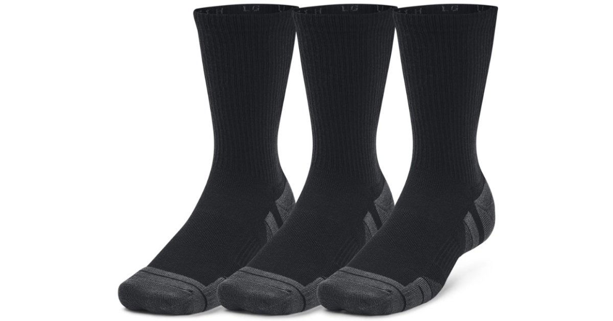 Чорапи Under Armour Performance Tech (3 páry) Черно | 1379512-001, 1