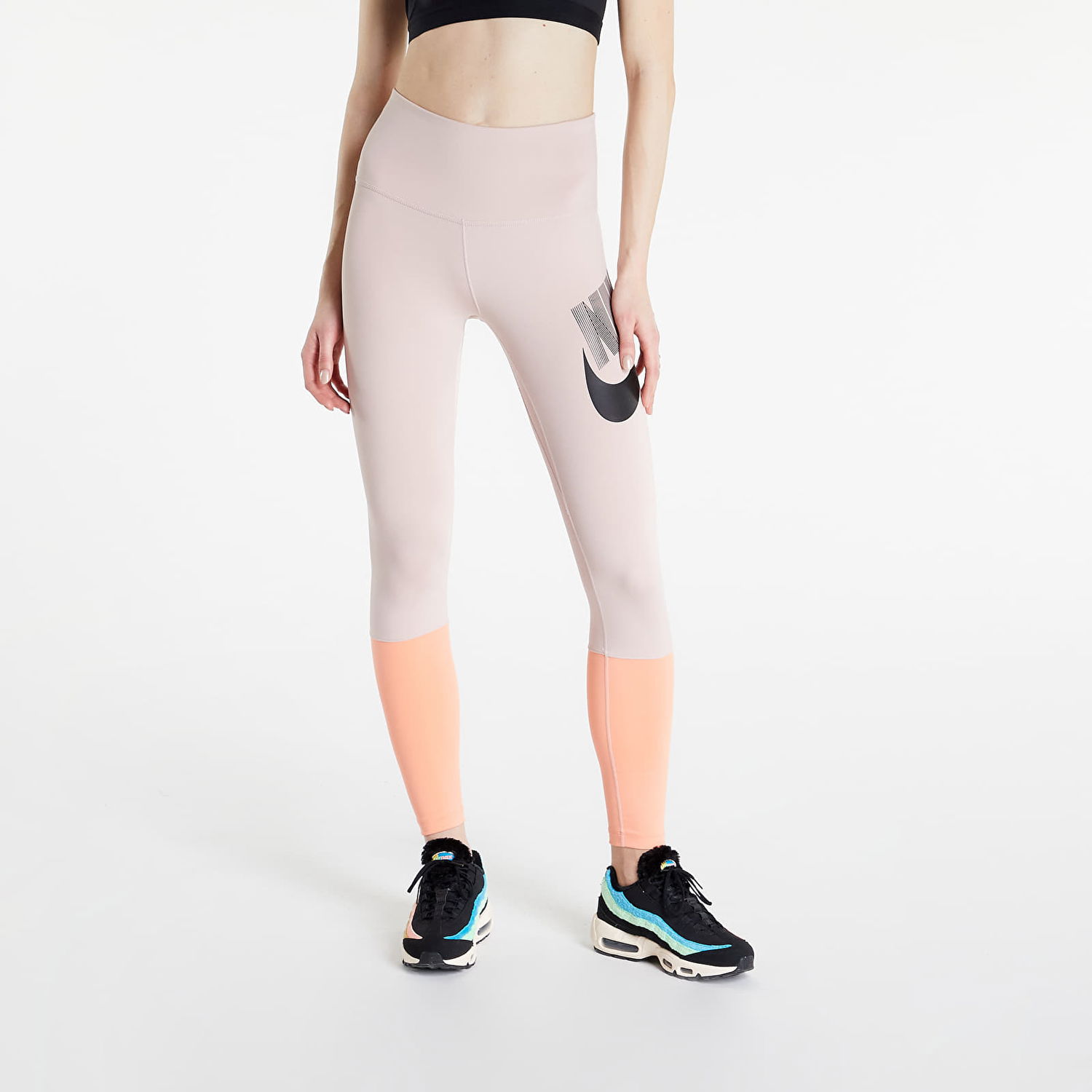 Клинове Nike Dri-FIT One High-Waisted Dance Leggings Розово | DV0332-601, 0