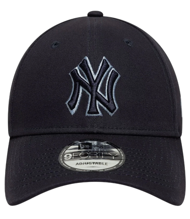 Шапка с козирка New Era New York Yankees Team Outline 9Forty Adjustable Cap Тъмно синьо | 60667390-60667390, 2