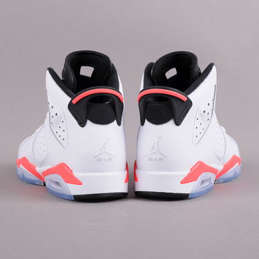 Кецове и обувки Jordan Air Jordan 6 Retro ''White Infrared'' 2014 BG Бяло | 384665 123, 3