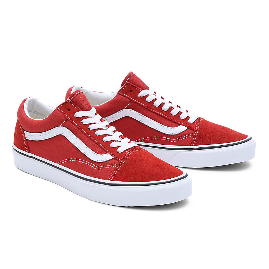 Кецове и обувки Vans Chaussures Color Theory Червено | VN0005UF49X, 0