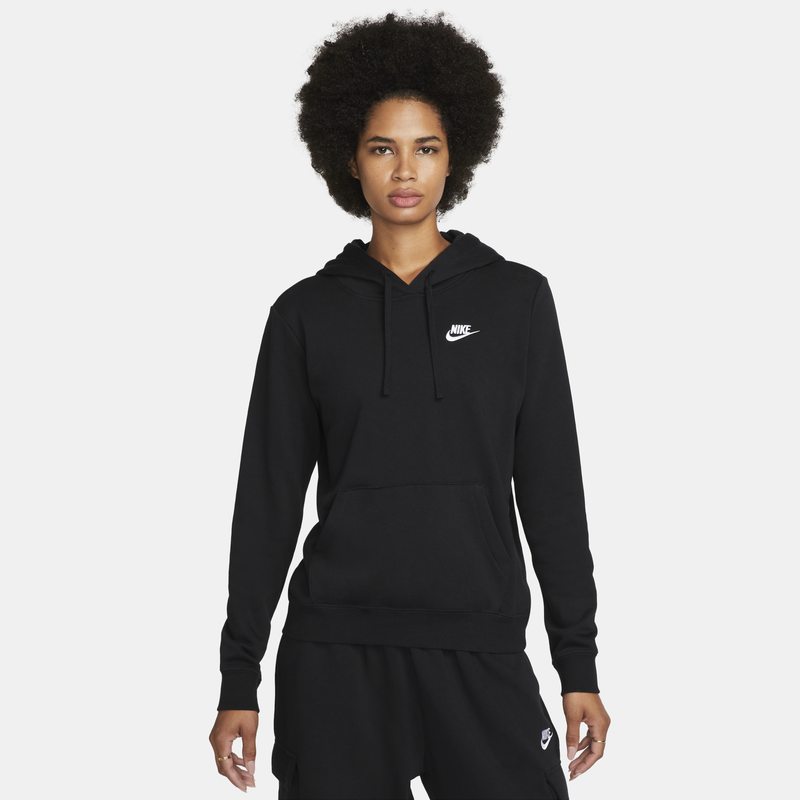 Суитчър Nike Sportswear Club Fleece W Pullover Hoodie Черно | DQ5793-010, 0