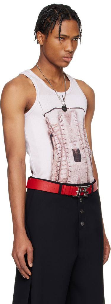 Потник Jean Paul Gaultier Jean Paul Gaultier Corset Trompe-L’oeil Tank Top Бежово | 25/34-F-DB057-J582-260100, 4