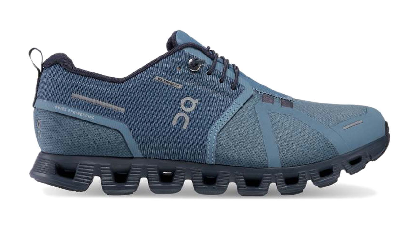 Кецове и обувки On Running Cloud 5 Waterproof Синьо | 59.98528, 1