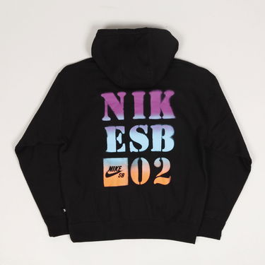 Суитчър Nike SB Stencil Hoodie Черно | FQ2194-010, 1