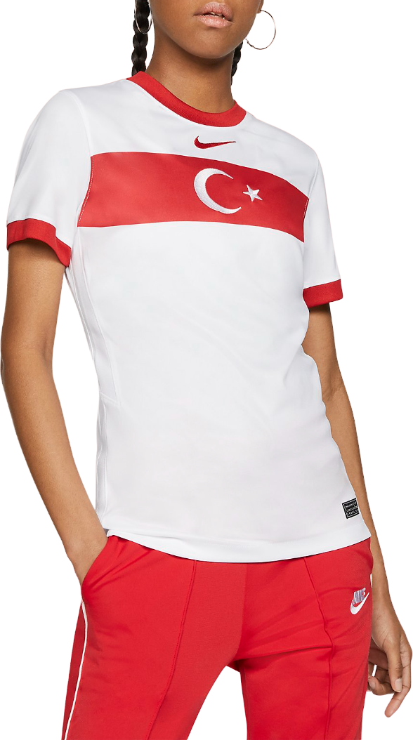 Фланелка Nike Turkey 2020 Stadium Home Football Shirt Бяло | cd0906-100, 0