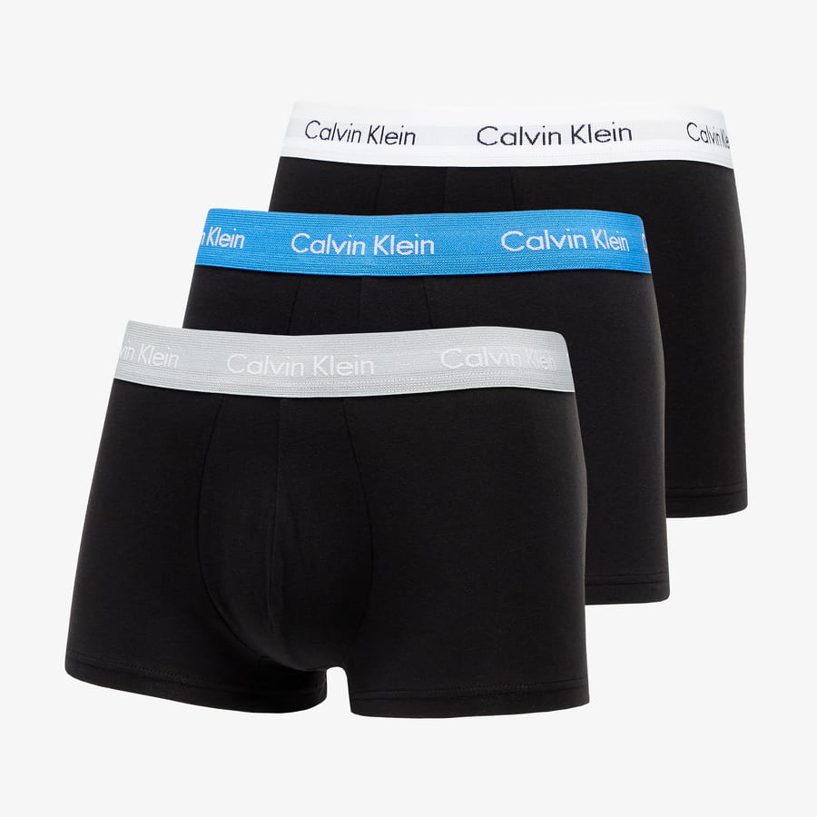 Боксерки CALVIN KLEIN Cotton Stretch Low Rise Trunk Черно | U2664G CAZ, 0