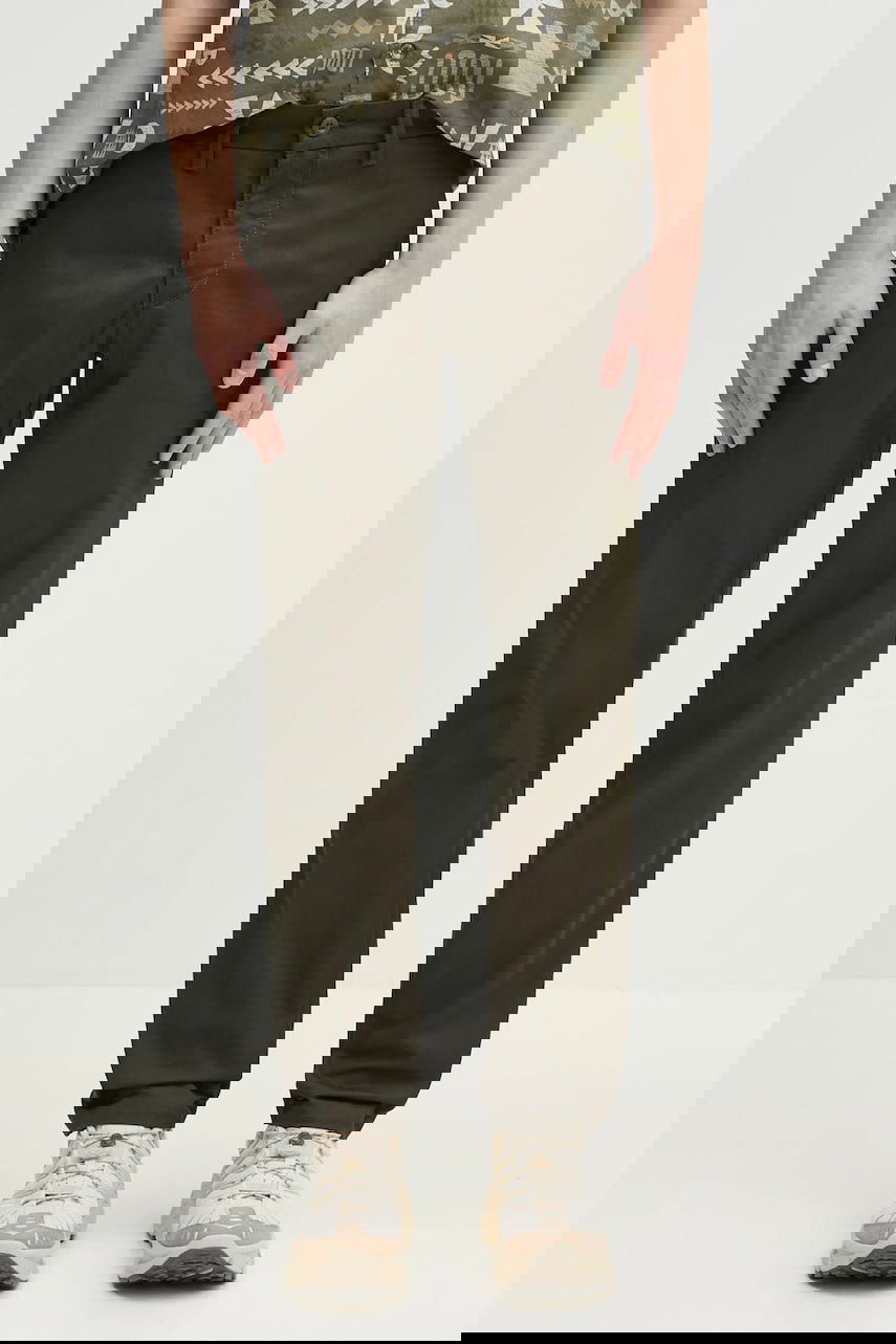 Панталони Carhartt WIP Simple Chinos Зелено | I003367.CYPRESS, 0