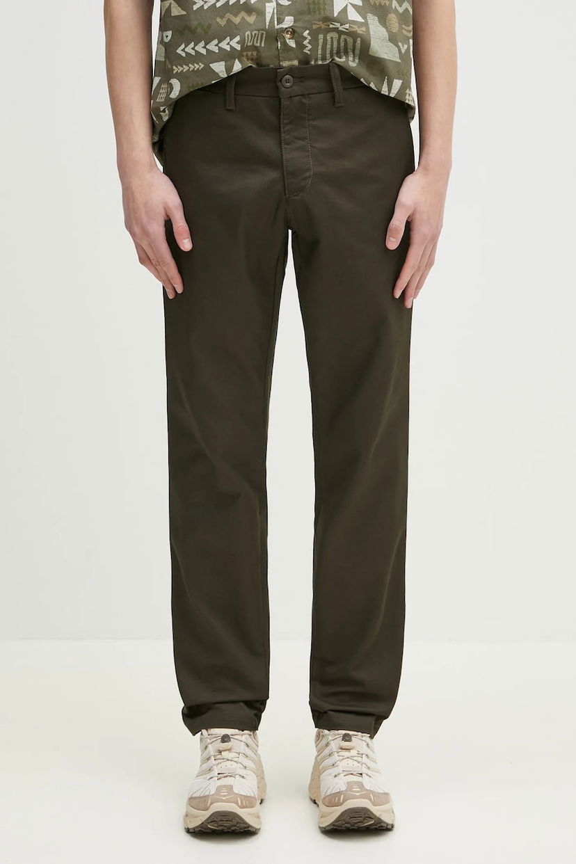 Панталони Carhartt WIP Simple Chinos Зелено | I003367.CYPRESS