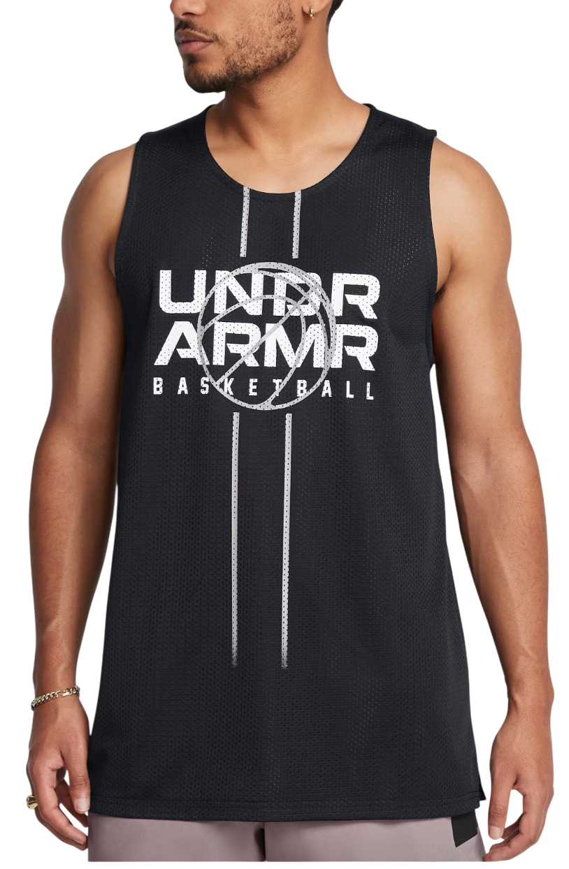 Потник Under Armour Reversible Basketball Jersey Черно | 1387088-001, 0