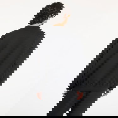 Суитчър Y-3 Black Bonded-Logo Sweatshirt Черно | IW0075, 4