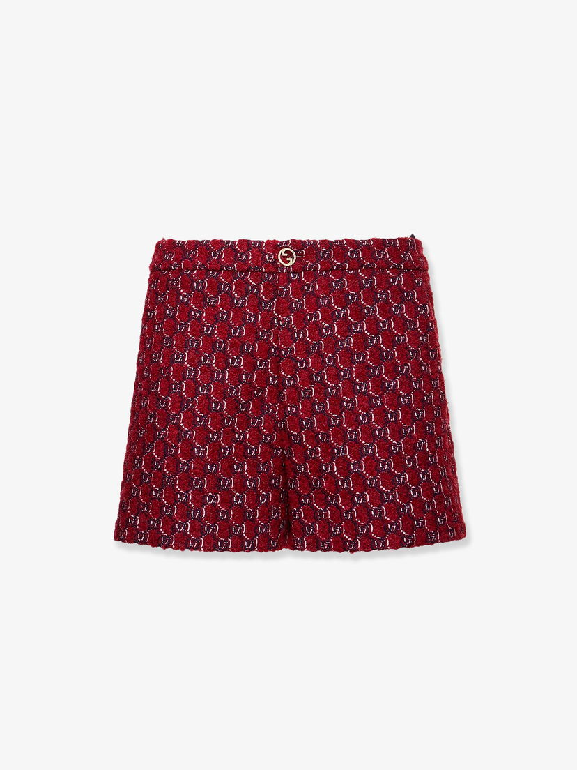 Къси панталони Gucci Shorts Бургунди | 799157ZARGL6253