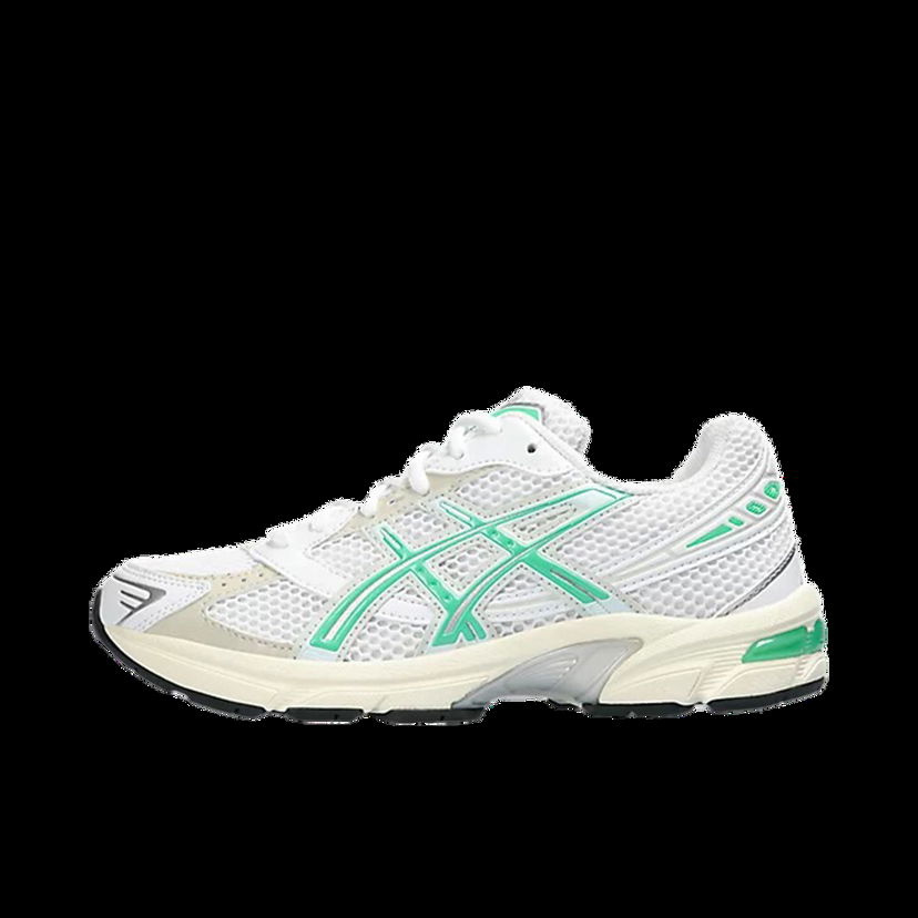 Кецове и обувки Asics Gel-1130 White Malachite Green Off White Midsole (Women's) Сиво | 1202A164-114