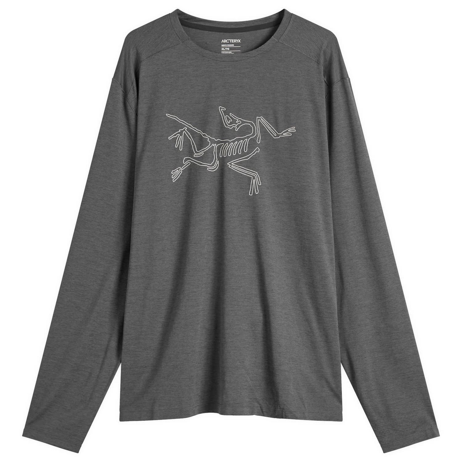 Тениска Arcteryx Cormac Logo Long Sleeve T-Shirt, Size X-Large Сиво | X000008452-021579, 1