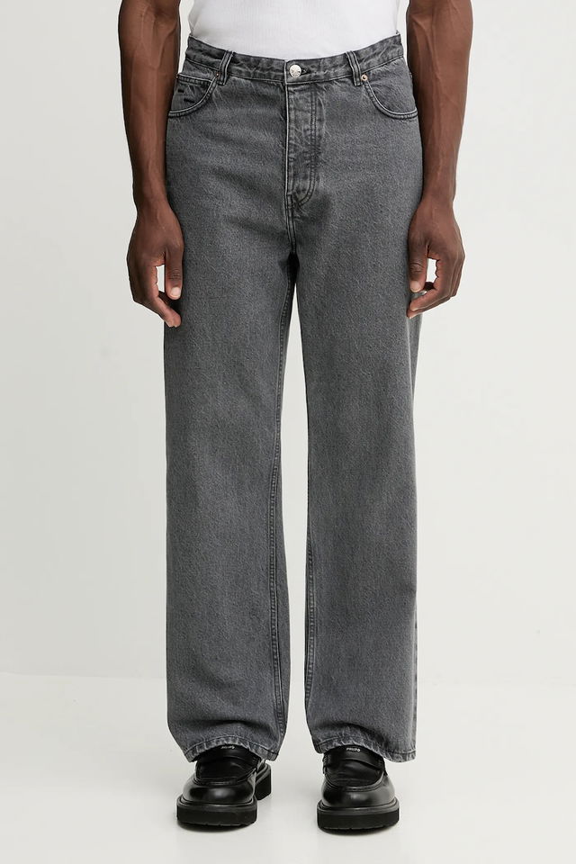 Washed Denim Relaxed Fit Jeans