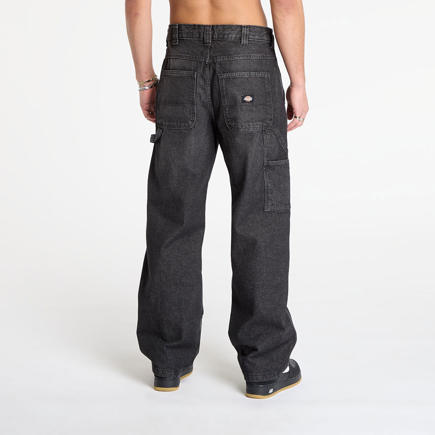 Дънки Dickies Carpenter Loose Straight Stevensville Jeans Черно | 0A863T-BLACK-WSH-FADED, 1
