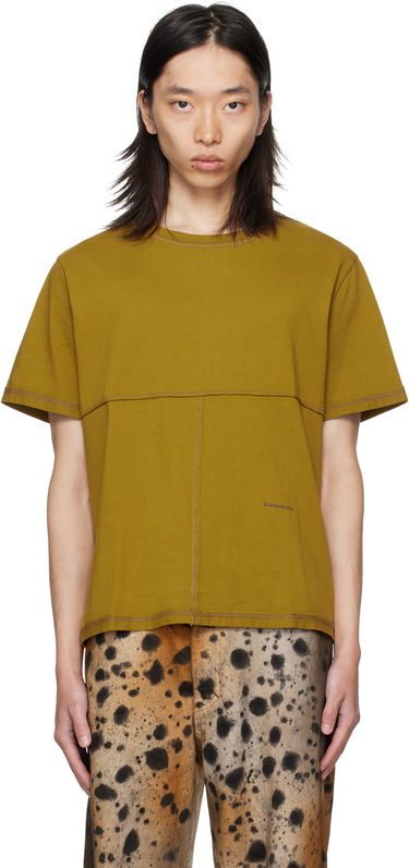 Тениска Eckhaus Latta Eckhaus Latta Lapped T-Shirt Зелено | 301-EL-PF25-O, 0