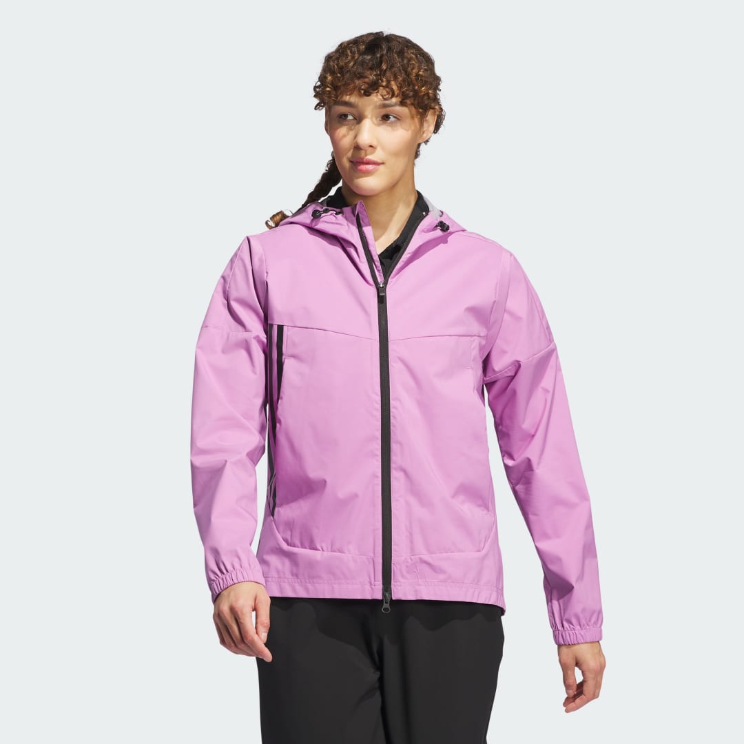 Ветровка adidas Performance Hooded Golf Jacket Лилаво | IM5551, 0