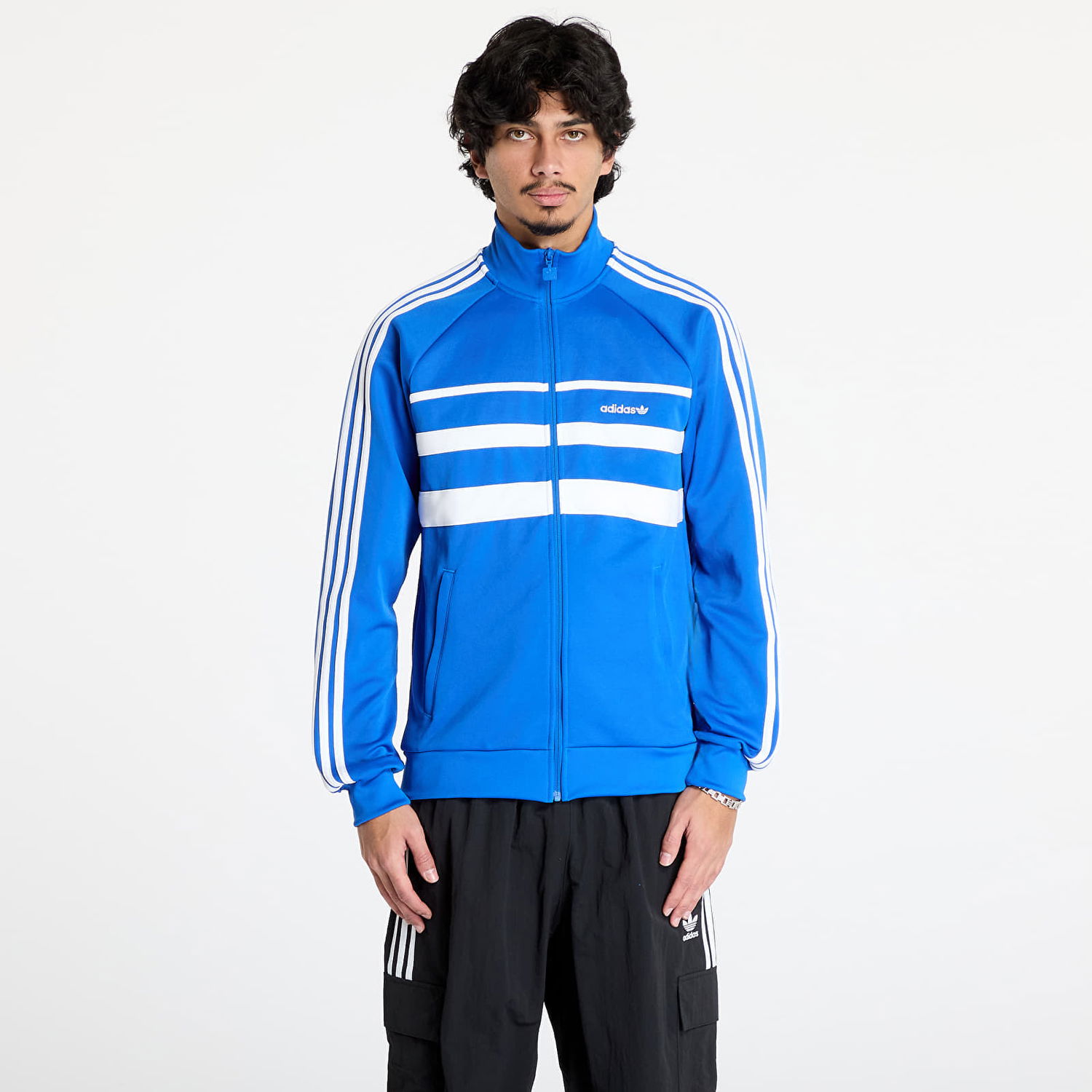 Яке бомбър adidas Originals The First Track Top Синьо | JP1044, 0